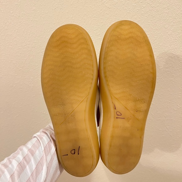 Rothy’s The Original Slip On Sneaker In Vanilla Bean Women’s Size 8.5 - Picture 9 of 10